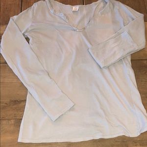 Pookie and Sebastian casual long sleeve v neck